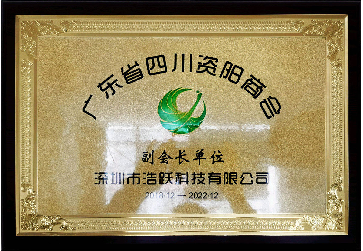 Vice President Unit of Sichuan Ziyang Chamber of Commerce in Guangdong Province